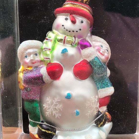 Snowman Christmas Hand painted 2004 Target - Picture 4 of 6